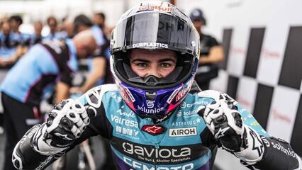 David Alonso sigue batiendo récords en Moto3