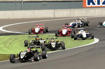 Despoblada parrilla en la Formula 3 alemana