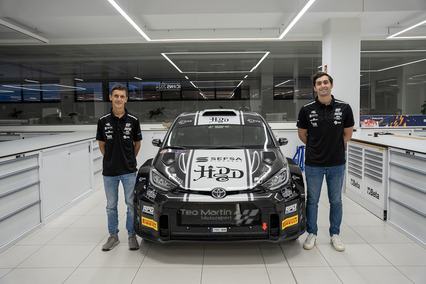 Diego Domínguez y Rogelio Peñate se estrenan con el Gr Yaris Rally2 en el 59 Rally Racc