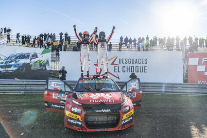 Diego Ruiloba despide su primera temporada con Citroën ganando en Madrid