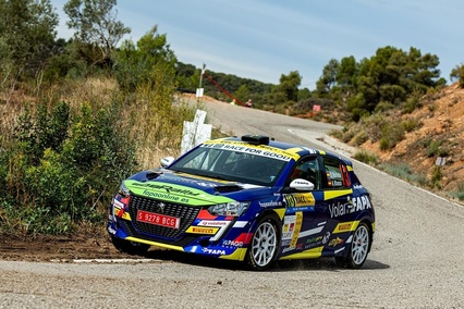 Diego Ruiloba se proclama campeón de la Peugeot Rally Cup Ibérica