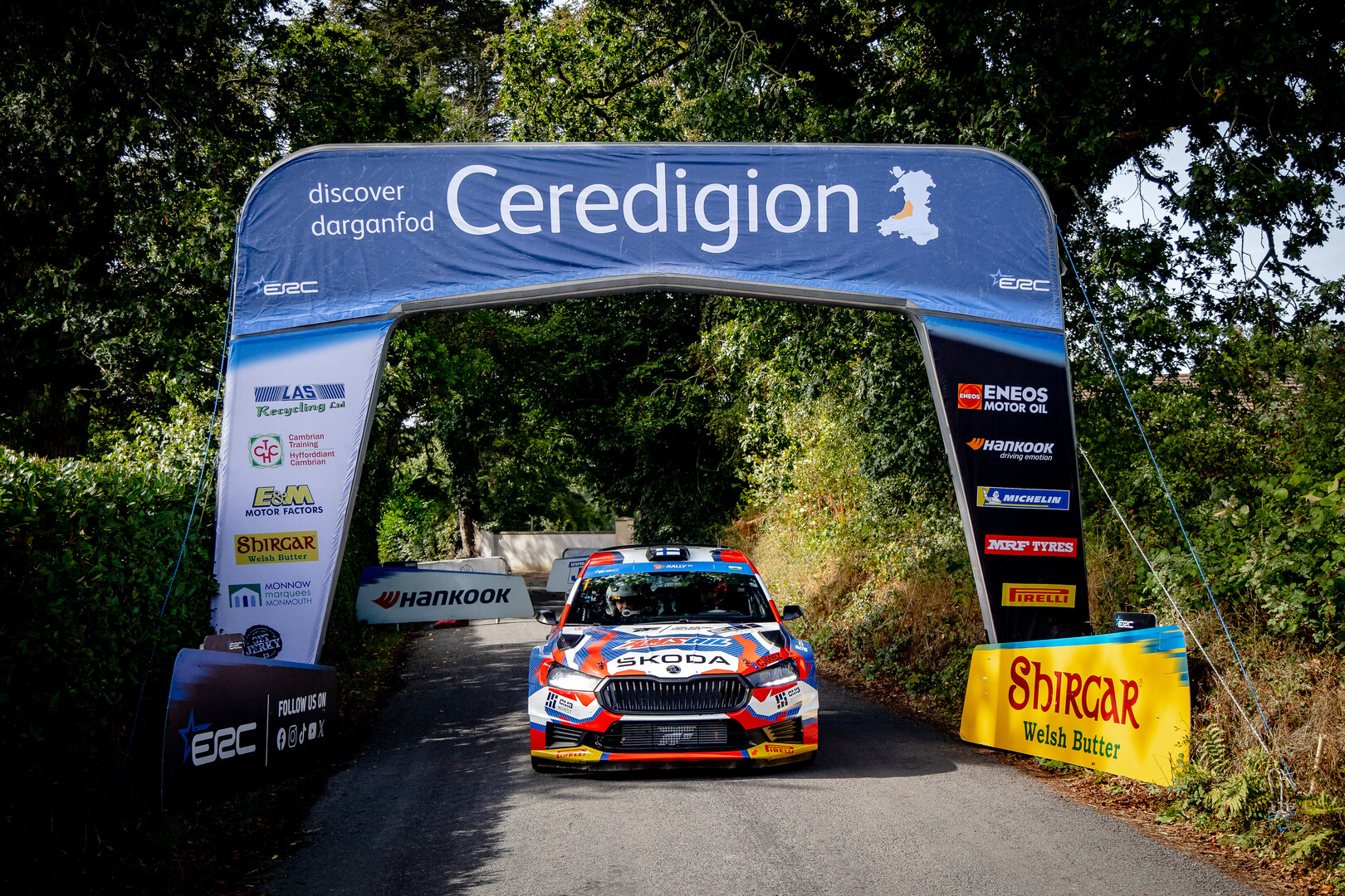Con Suninen ya campeón, así queda la clasificación del ERC tras Ceredigion