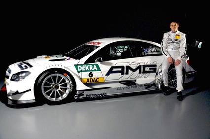 Diseño Mercedes C-Coupe DTM de Paul Di Resta