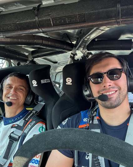 Domínguez y Peñate, 3º de Junior WRC y 2º en WRC3 al acabar la primera etapa del Rally Acrópolis
