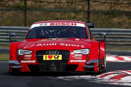 Edoardo Mortana y Audi , primeros en la matinal de los test DTM