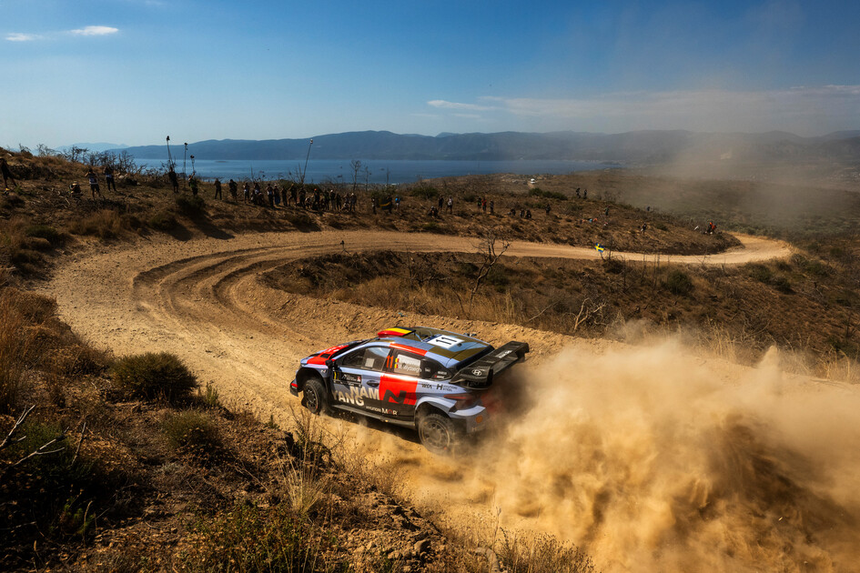 Thierry Neuville lidera para Hyundai un Acrópolis de eliminación 