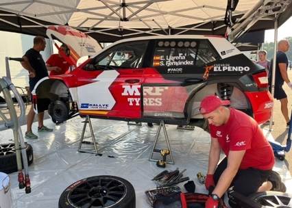 Efrén Llarena vuelve a cambiar de montura para el Barum Czech Rally
