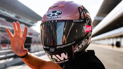 El casco especial de Aleix Espargaró para su último gran premio