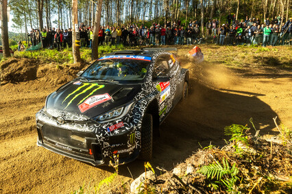 El 'espejo mágico' del Toyota GR Yaris Rally2 de Oliver Solberg, nuevo y al mismo tiempo no tan nuevo