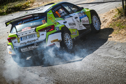 El incombustible Giandomenico Basso suma un nuevo podio en el ERC tras un gran Rally di Roma Capitale