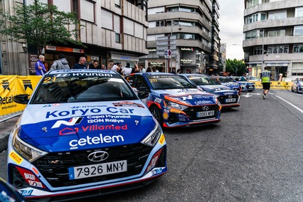 El Rallye Rías Baixas completa la primera mitad de la Copa Hyundai i20N Rallye