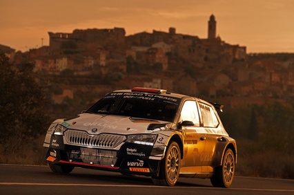 El RallyRACC, broche final a una temporada de éxitos para RaceSeven en el ERC