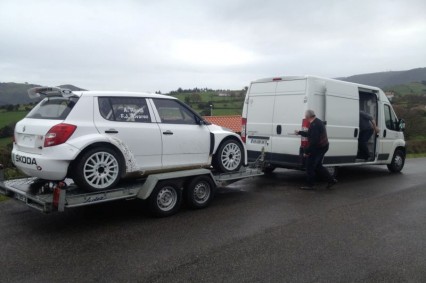 El Skoda de Hevia se marcha a Francia