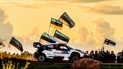 Elfyn Evans lidera, empatado a tiempo con Lappi, tras la primera especial del Rally de Estonia 