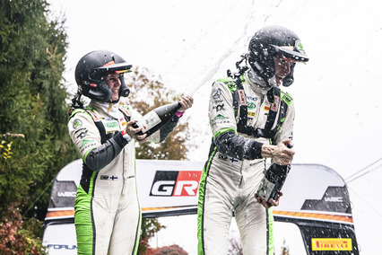 Emil Lindholm se proclama campeón del WRC2 tras un sufrido podio en Japón