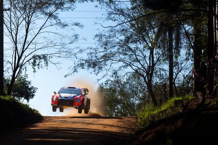 Espectacular librada de Ott Tänak en el TC-3 del Rally del Paraguay (Onboard)