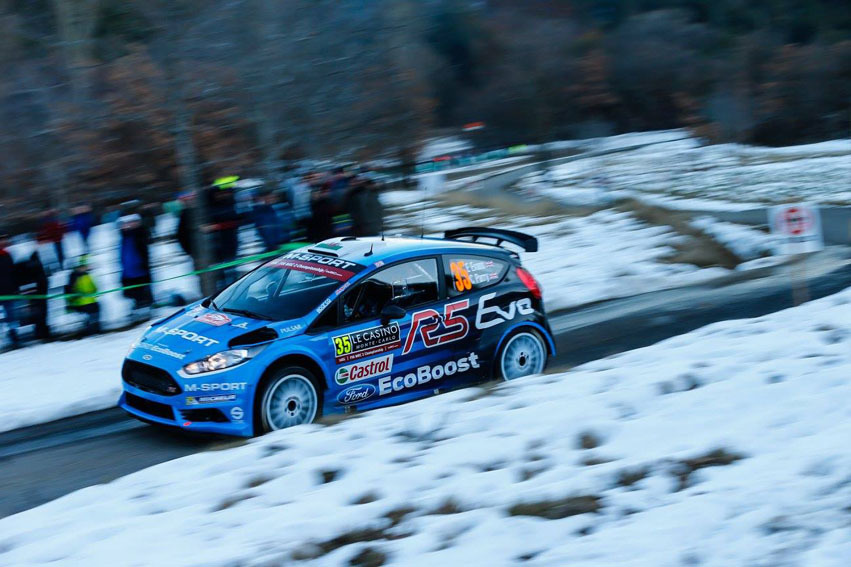 Evans líder con Suárez desatado en la nieve