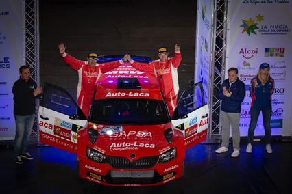 Fantástico podio para Dani Solà y Marc Martí en el Rallye La Nucía