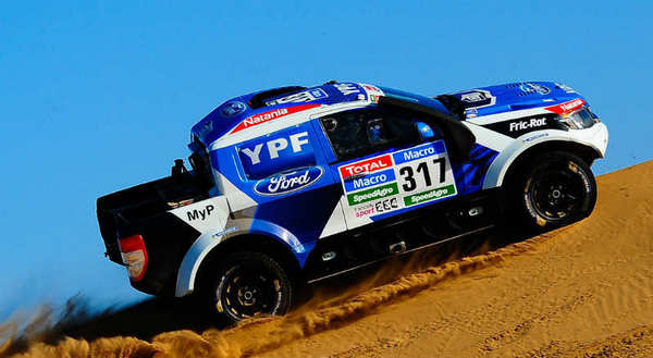 Federico Villagra se enfrenta al Dakar con el Ford Ranger