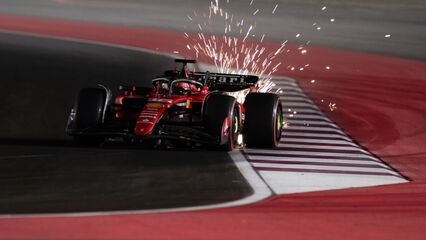 Ferrari pone toda la carne en el asador para salir campeón en Qatar