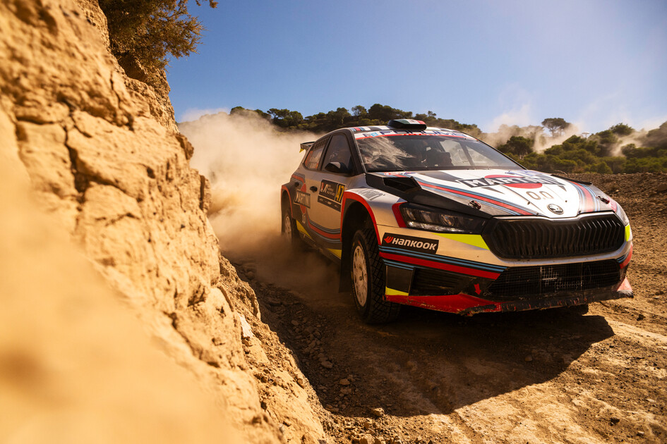 Nueva victoria de Granados y Martí en el Rally Acrópolis, del olimpo hacia el título de WRC Masters
