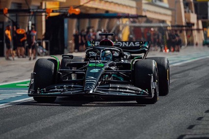 George Russell afirma que las sensaciones con el W14 fueron mejores en el último día de test