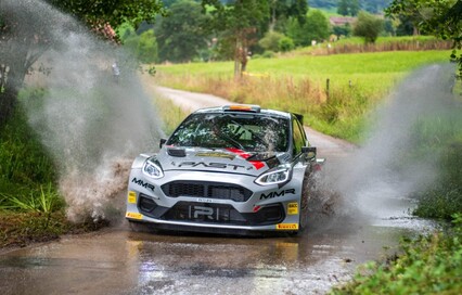 Gil Membrado, muy cerca de su primer podio con el Ford Fiesta Rally2 de Past-Racing