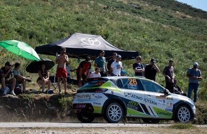 Giovanni Fariña culminó en Galicia la beca lograda en la Rally & You Bp Ultimate Plus Car Cup
