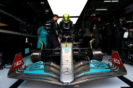 Hamilton y su último fin de semana en Mercedes