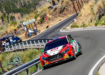 Hayden Paddon se coloca como primer líder del Rally Islas Canarias