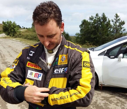 Imágenes del test de RaceSeven con Mora y Peláez