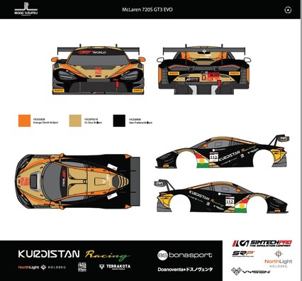 Isaac Tutumlu disputará el GTWC Sprint Cup con CSA Racing McLaren en 2025
