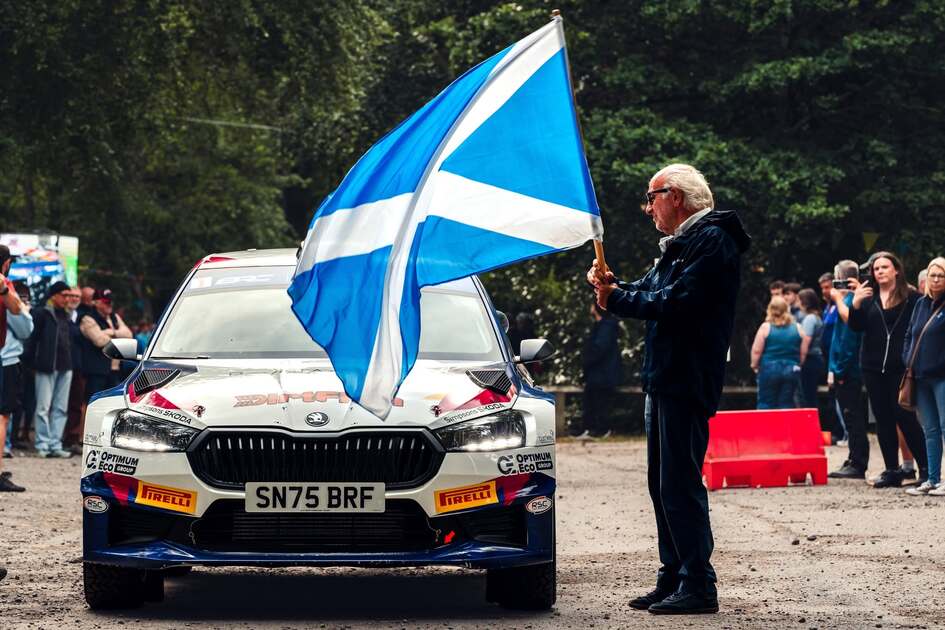 Evans y Armstrong aprueban el 'ensayo' para el Rally de Escocia 2027
