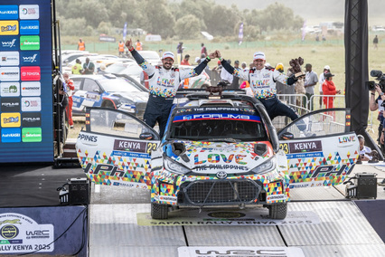 Jan Solans triunfa con el Rallye Team Spain en su primer Rallye Safari
