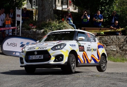 Javier Pardo coge el relevo de Vinyes y participará en Narón con el Suzuki Swift Rally 5port