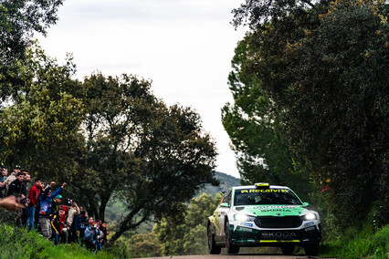 Javier Pardo: "En mi vida había corrido un Rally Sierra Morena tan sucio"