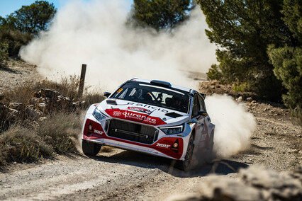 Javier Pardo se impone de forma incontestable en el Rallye Tierras Altas de Lorca