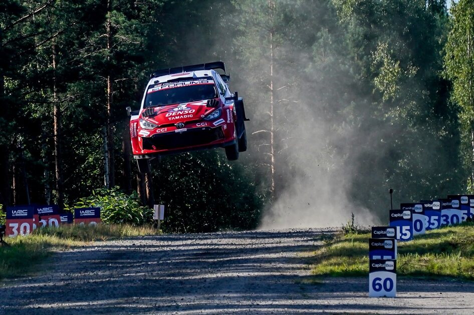 Takamoto Katsuta y Toyota se imponen en el Shakedown de Finlandia