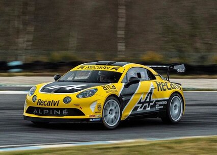 Jorge Cagiao lucirá su flamante Alpine A110 RGT en el tramo espectáculo del Rally da Auga