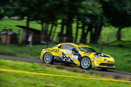 Jorge Cagiao se hace con el mejor tiempo en la clasificación del Rallye Cristian López 