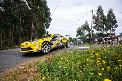 Jorge Cagiao se hace con su primer triunfo nacional en el Rallye Cidade de Narón