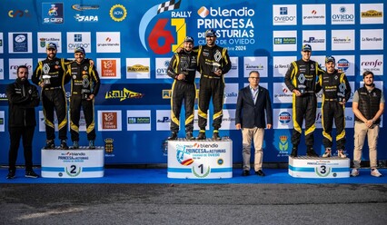Juan Carlos Fernández encabeza el éxito de Clio Trophy Spain Asfalto en Asturias