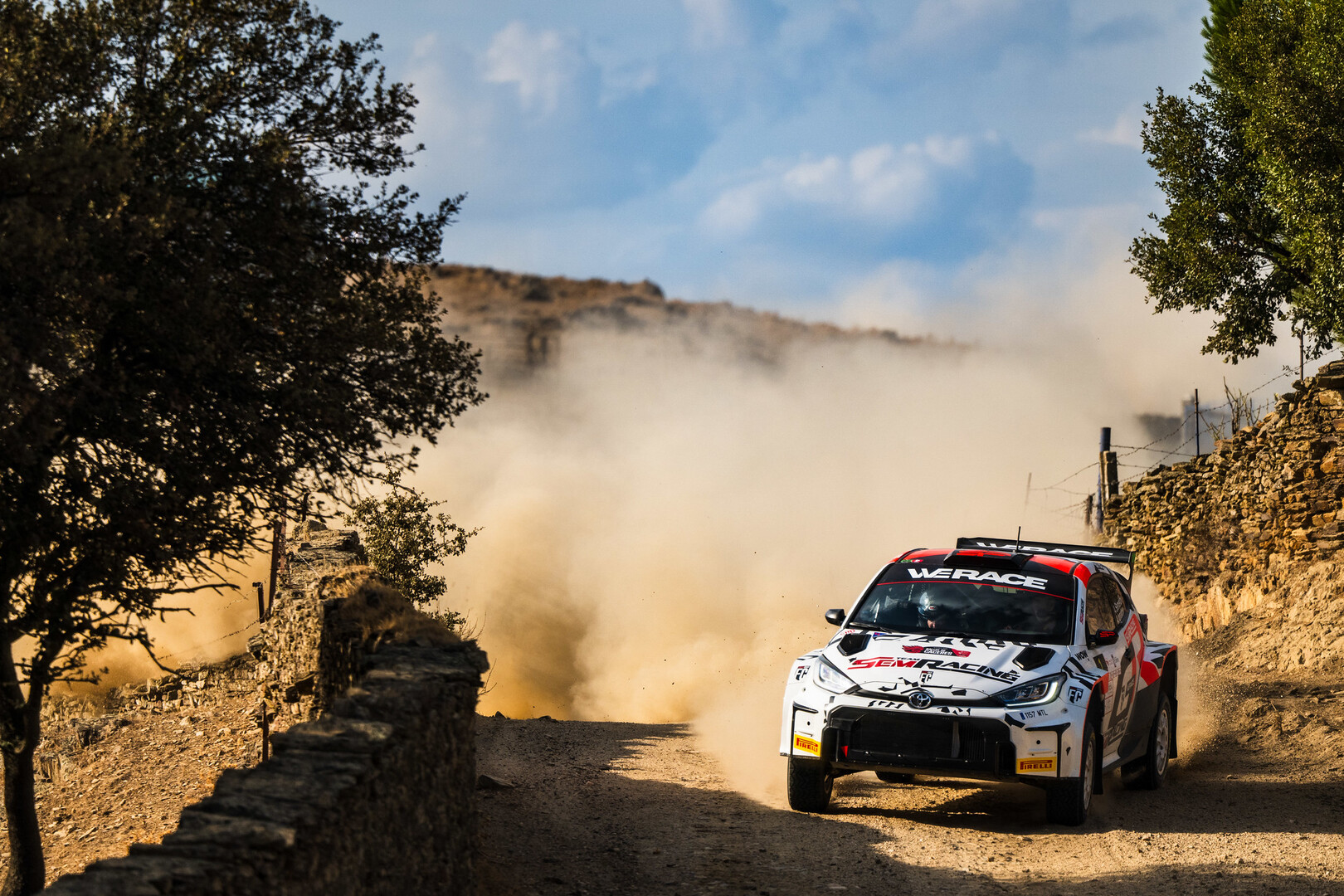 Así queda el CERT-Rallycar tras su paso por Cáceres