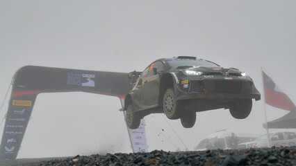 Kalle Rovanperä se impone en el traicionero Rallye de Chile Bio Bío 