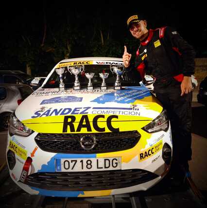 Kilian Santana gana el Rally de Empordá del Volant RACC gracias a entrenar en los tramos de Simrally