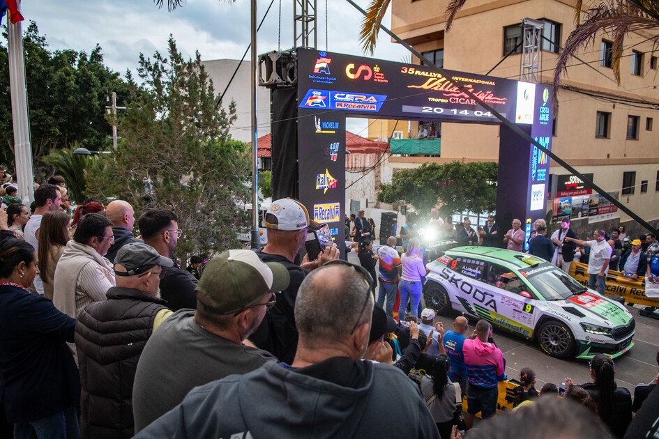 Horarios para la jornada de viernes del Rallye Villa de Adeje