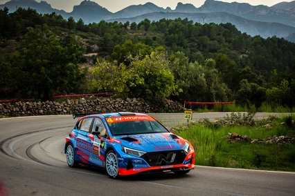La labor de abrir carretera en el Rallye La Nucía recae sobre Surhayen Pernía