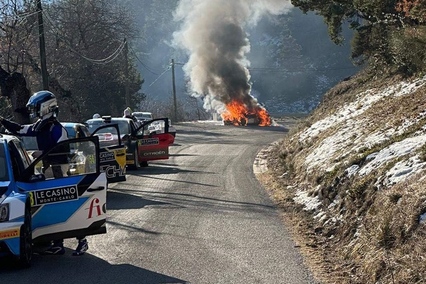 La maldición de los Volkswagen Polo R5 con el fuego continúa