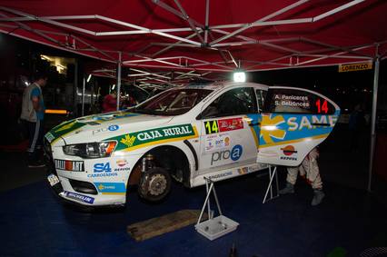 La Mitsubishi Evo Cup sigue en tierra canaria