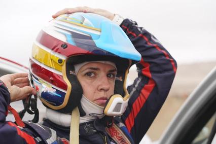 La piloto de Mitsubishi Cristina Gutiérrez se lleva el premio a mejor deportista de Burgos
